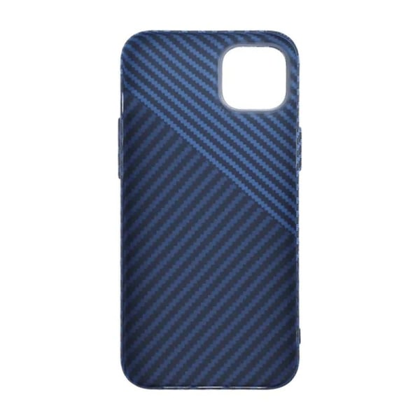 iPhone 15 Plus Mobilskal i Kolfiber - Blå/Grå Multicolor