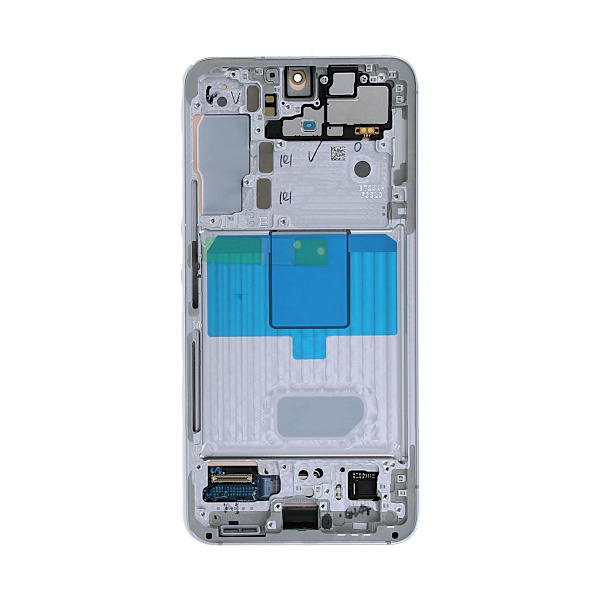 Samsung Galaxy S22 Skärm med LCD Display Original - Vit/Cream/Blå White