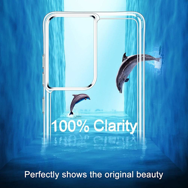 Stöttåligt Skal Samsung Galaxy S21 Ultra - Transparent Transparent