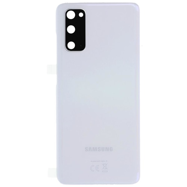 Samsung Galaxy S20 Baksida - Vit Vit