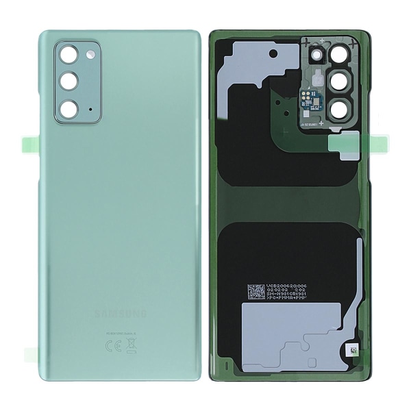 Samsung Galaxy Note 20 5G Baksida Original - Grön Dark green