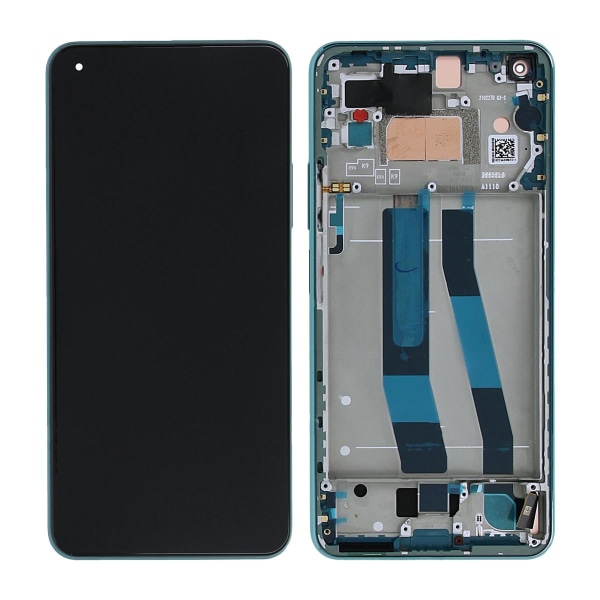 Xiaomi Mi 11 Lite 5G (2020) Skärm med LCD Display Original - Grön Grön