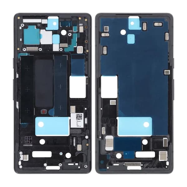 Google Pixel 7a Mittenram - Svart sort