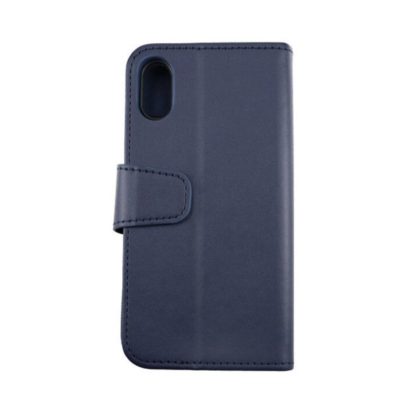 iPhone X/XS Plånboksfodral Extra Kortfack Rvelon - Blå Marine blue