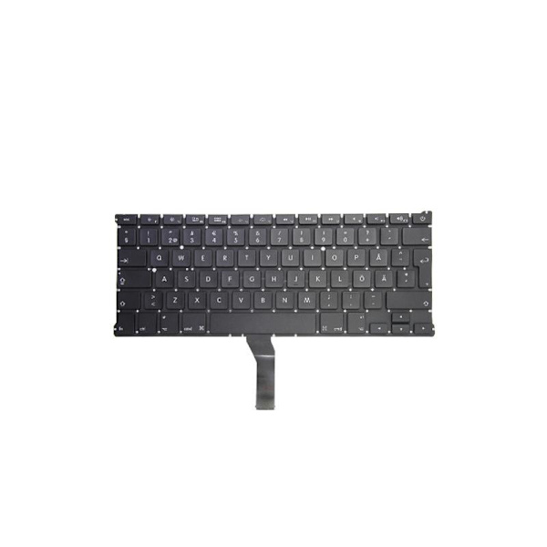 Tangentbord (Svenska) MacBook Air 13" A1369/A1466 (Mid 2011-Early 2015) Black