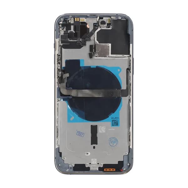 iPhone 13 Pro Max Baksida med Komplett Ram OEM - Blå Blue
