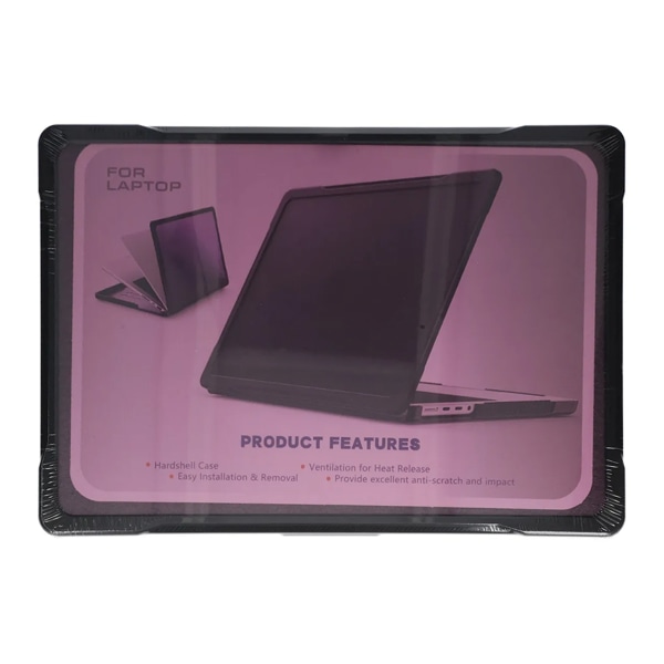 Fodral Macbook Pro 14" M1/M2/M3/M3 Pro 2021/2023 - Röd Red