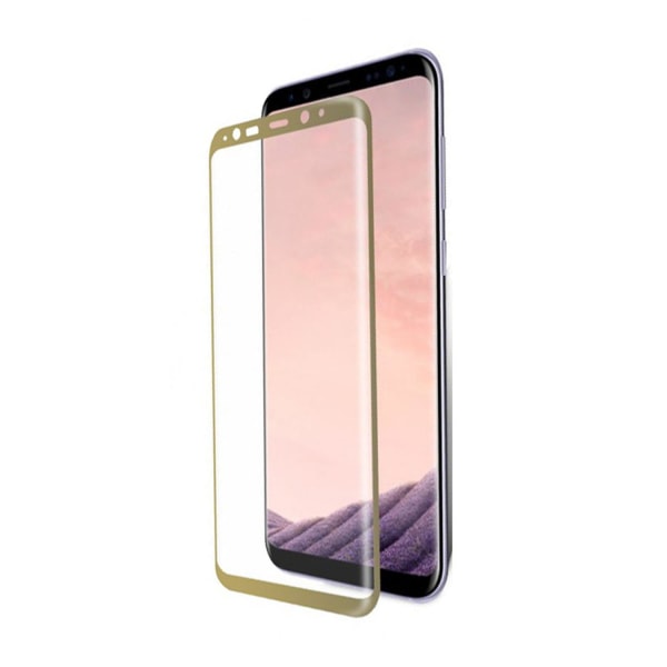 Skärmskydd Samsung S8 Plus - Härdat Japan Glas (Guld) Guld