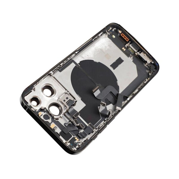 iPhone 14 Pro Max Baksida med Komplett Ram - Svart Svart
