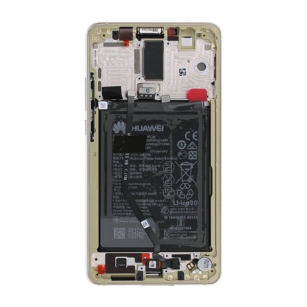 Huawei Mate 10 Display Skärm med LCD Display med Batteri Original - Brun Brown