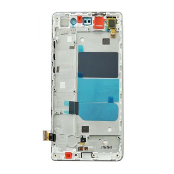 Huawei P8 Lite LCD White Original OEM With Frame Vit