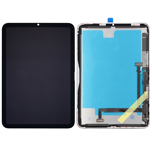 iPad Mini (6 Generationen) LCD Display FOG Svart Black