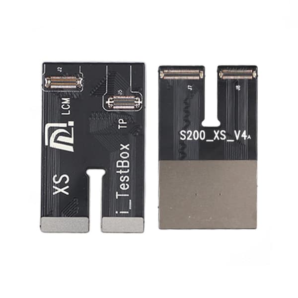 iPhone XS LCD Skärm kabel för iTestBox DL S200/S300 Black