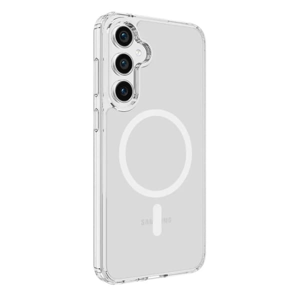 Mobilskal Stöttåligt Magsafe för Samsung Galaxy S26 FE - Transparent transparent