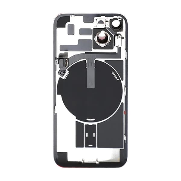 iPhone 14 Baksida Glas Komplett - Röd Red