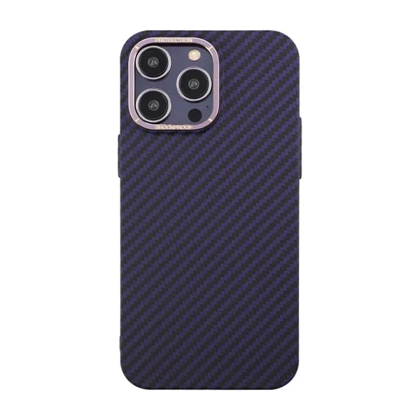 Kolfiber Skal iPhone 14 Pro Max - Lila Purple