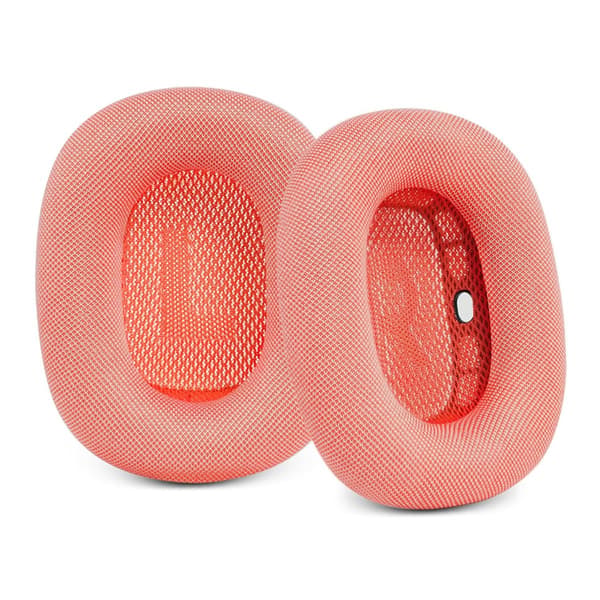 AirPods Max rosa nät silikon hörlursskydd, ett par pink