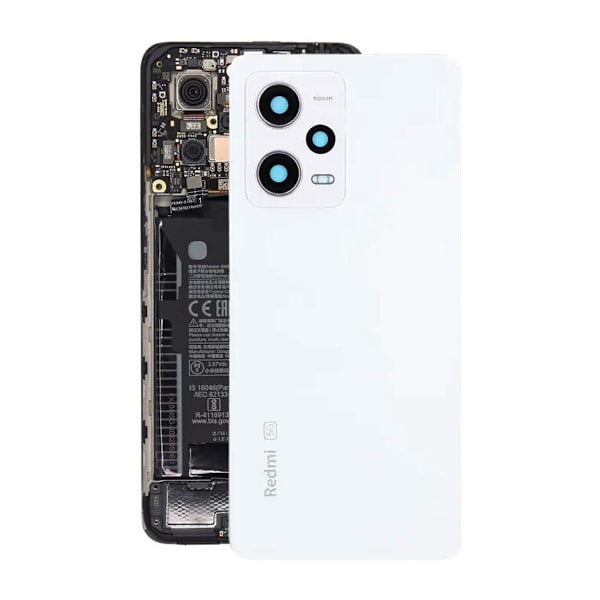 Xiaomi Redmi Note 12 Pro Baksida Glas - Silver Silver