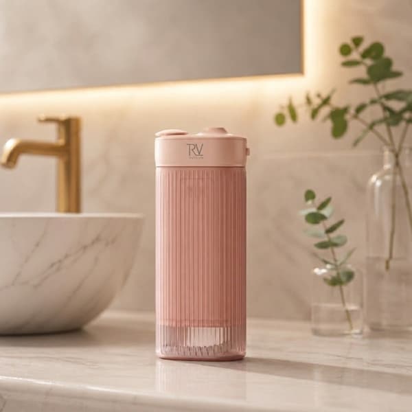Rvelon XY06 Pull-Out Vattenflosser med spolning - Rosa rosa