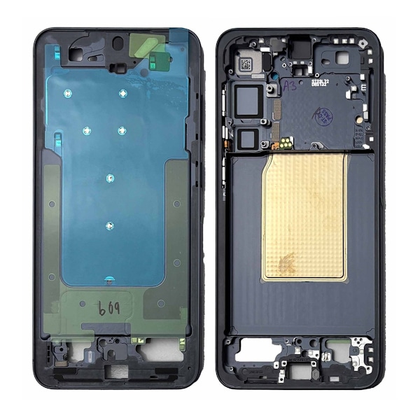 Samsung Galaxy S25 Plus Mittenram - Svart Svart