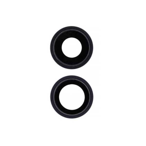 iPhone 14 Plus Kameralins med Ram - Svart Black