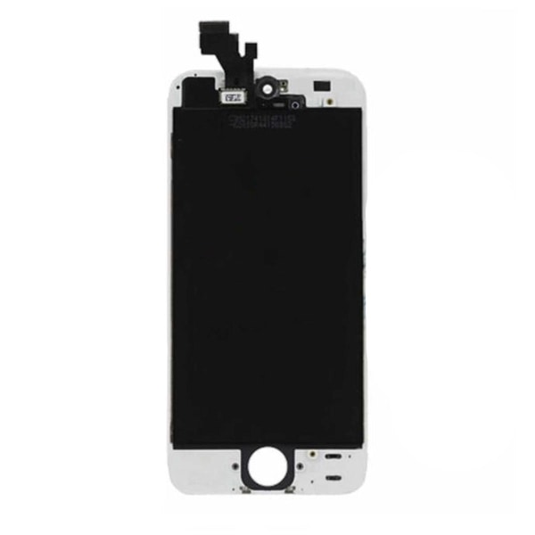 iPhone 5 LCD Skärm Refurbished - Vit Vit