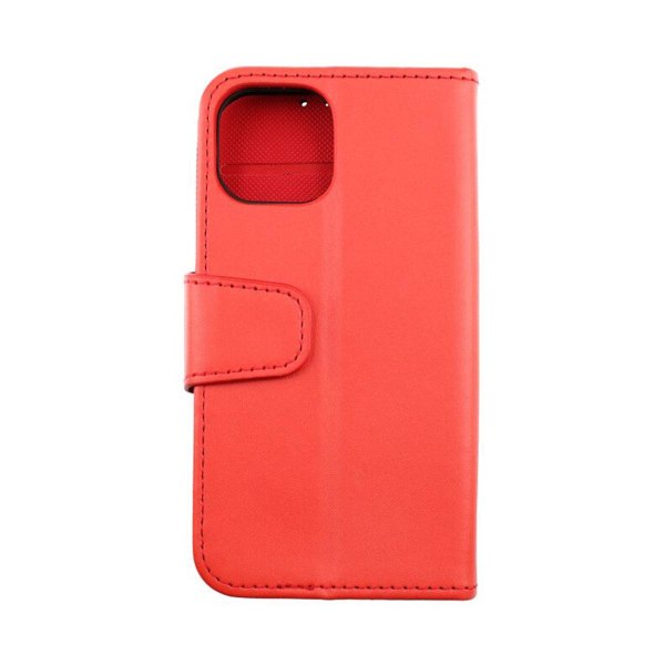 iPhone 13 Mini Plånboksfodral Extra Kortfack Rvelon - Röd Red