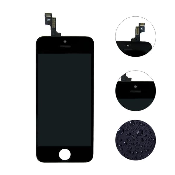 iPhone 5S/SE LCD Skärm AAA Premium - Svart Black