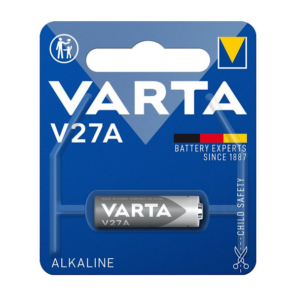Varta Alkaliskt Specialbatteri V27A 12V 19 mAh - 1-pack