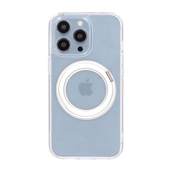 iPhone 14 Pro Mobilskal med Magsafe Stativ - Transparent Transparent