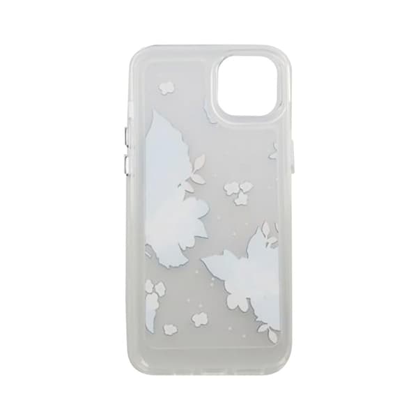 iPhone 14 Plus Mobilskal med motiv - Blå Blad Blue