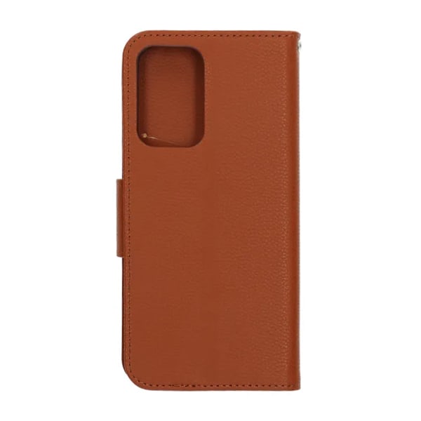Samsung Galaxy A52s Plånboksfodral med Stativ - Brun Brown