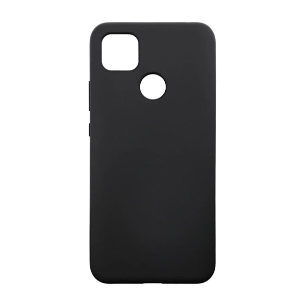 Silikonskal Redmi 9C NFC - Svart Black