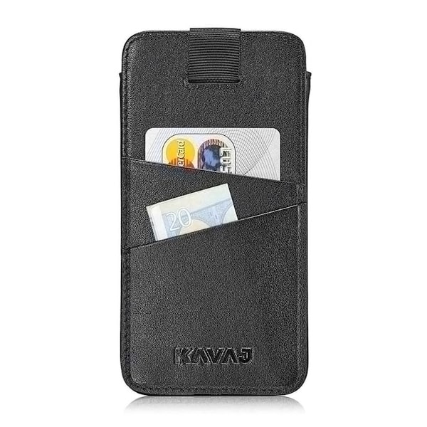 KAVAJ iPhone 12/iPhone 12 Pro Fodral Miami Svart Svart