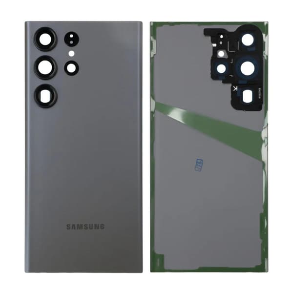Samsung Galaxy S23 Ultra Baksida - Grå grå