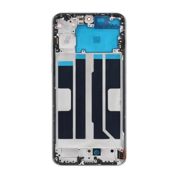OnePlus Nord 5 Skärm med LCD Display och OEM-ram - Vit vit