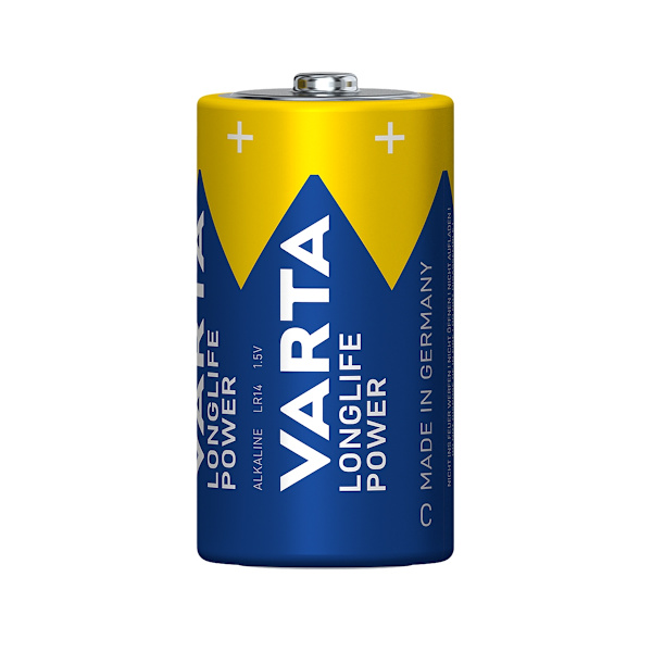 Varta LONGLIFE C Batteri 1.5V 7600 mAh - 2-pack
