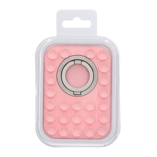 MagSafe mobilgrepp med sugproppar och stativ - Rosa rosa