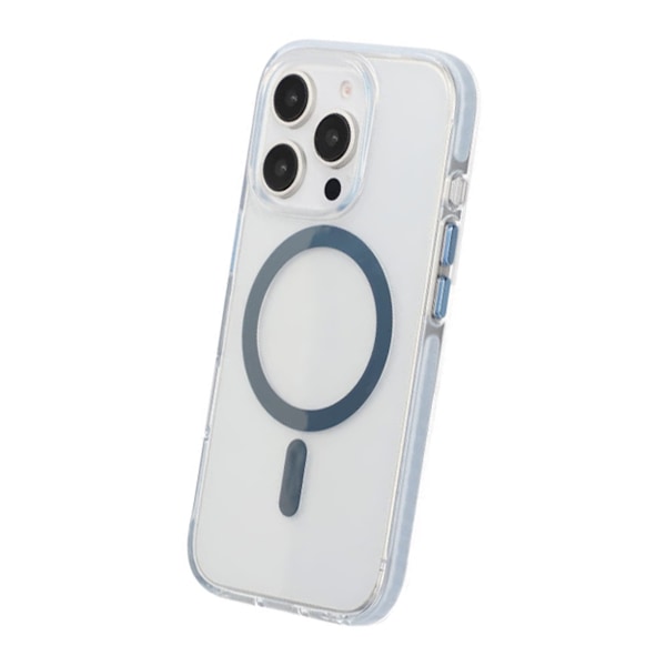 iPhone 16 Pro Mobilskal Magnet Dubbelskydd - Blå Blå