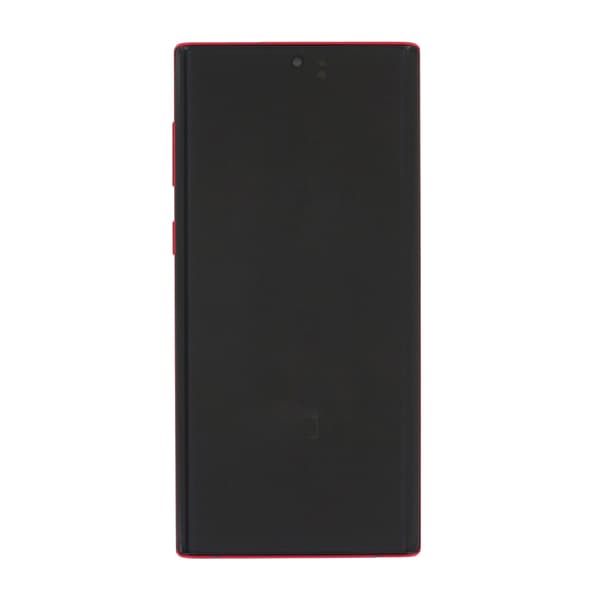 Samsung Galaxy Note 10 Skärm med LCD Display - Röd Röd