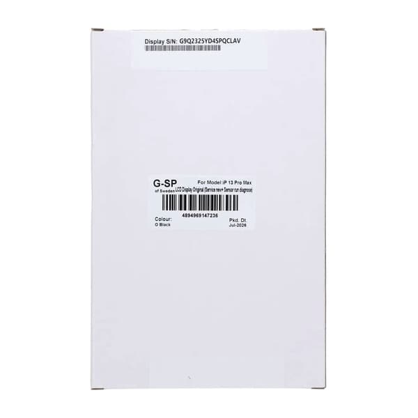 iPhone 13 Pro Max OLED Skärm Original - Sensor Diagnostik