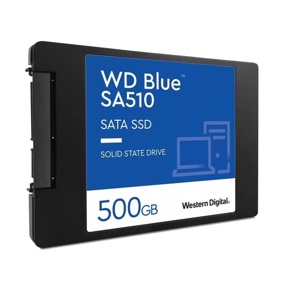 Western Digital SSD 2.5 SA510 SATA 500GB 560MB/s Blå Blue