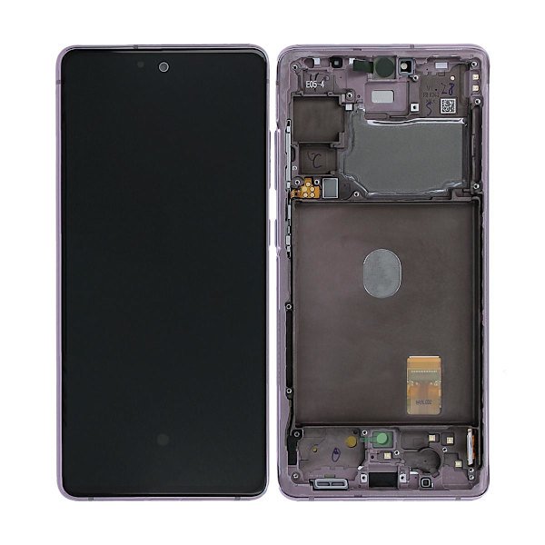 Samsung Galaxy S20 FE 5G Skärm med LCD Display Original - Lavendel Lavendel