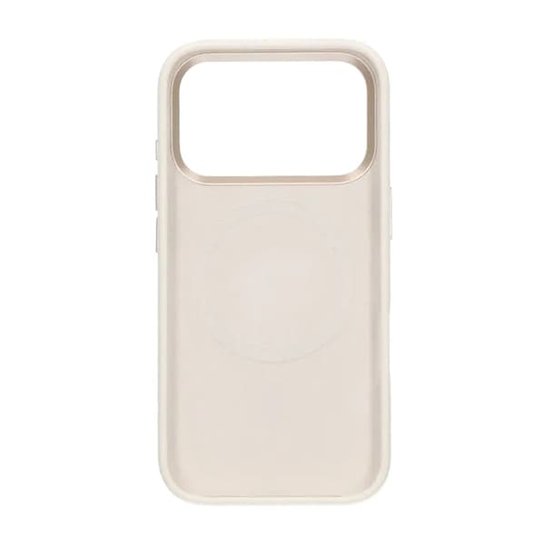 Mobilskal Silikon Magsafe och Statv iPhone 17 Pro Max - Vit White