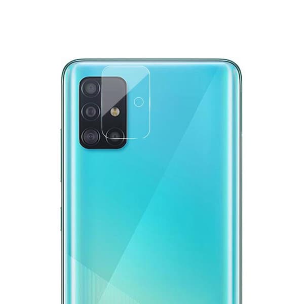 Kameraskydd Samsung Galaxy A51 Härdat Glas - Transparent Transparent