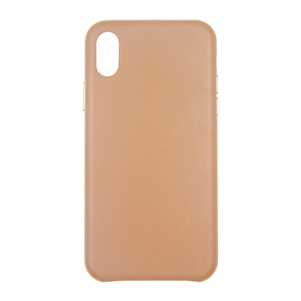 iPhone X/XS Läderfodral - Brun Brown