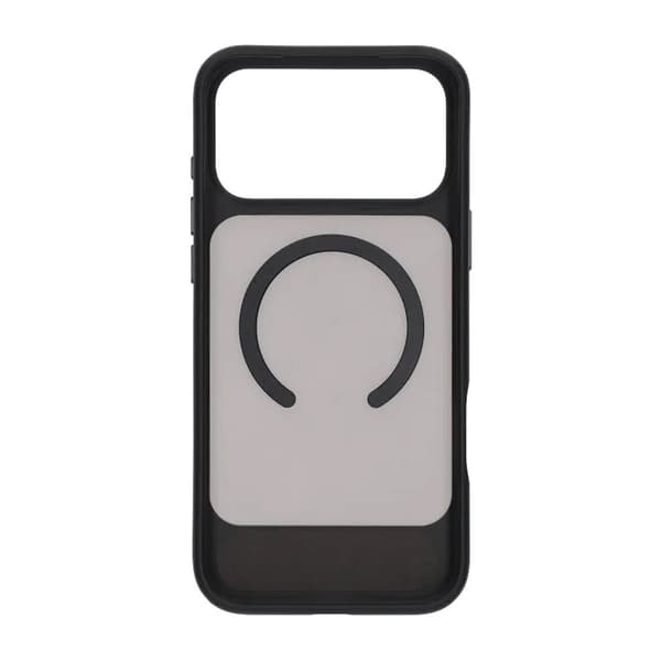 MagSafe-kuori jalustalla iPhone 17 Prolle - Musta musta