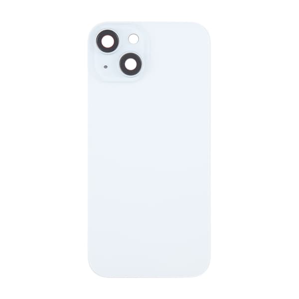 iPhone 15 Baksida Glas med Magnet och Kameralins - Vit Vit
