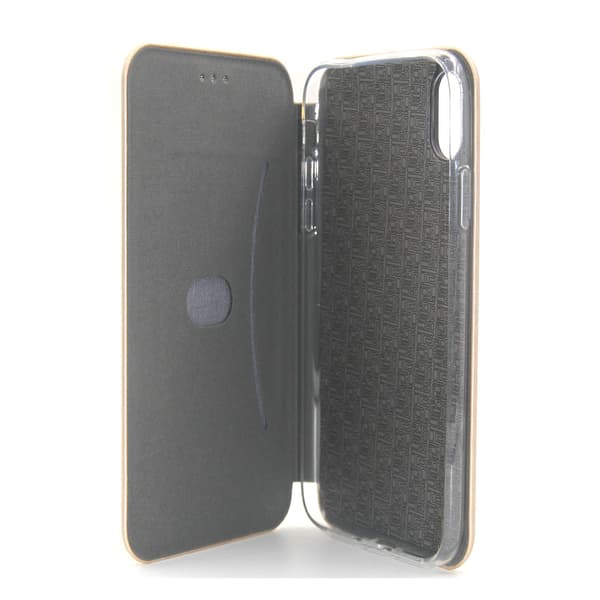 Mobilfodral med Stativ iPhone XS Max - Guld Guld