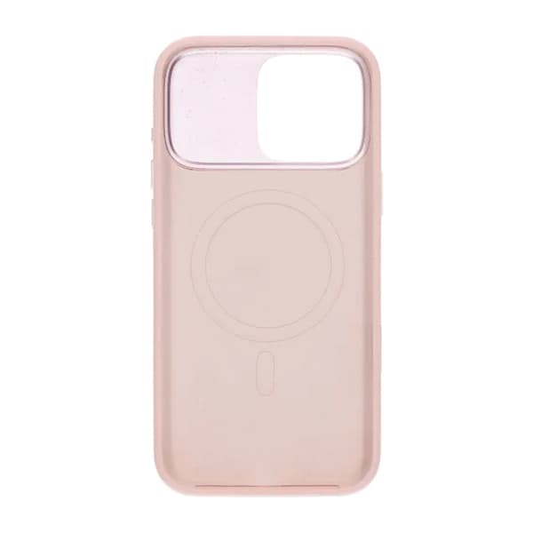 Silikonskal MagSafe med Kameraskydd till iPhone 16 Pro Max - Rosa pink